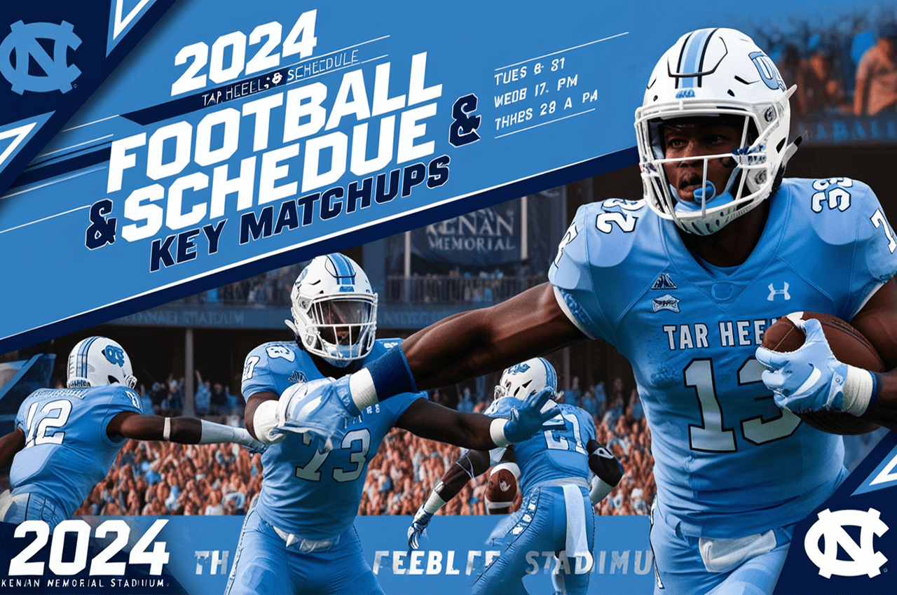 UNC Football Schedule 2024