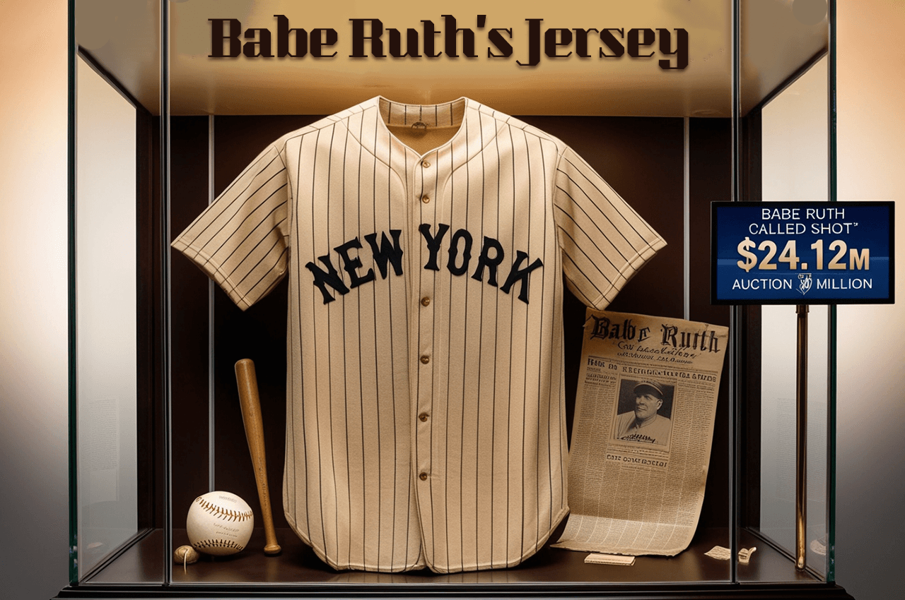 Babe Ruth Called Shot Jersey