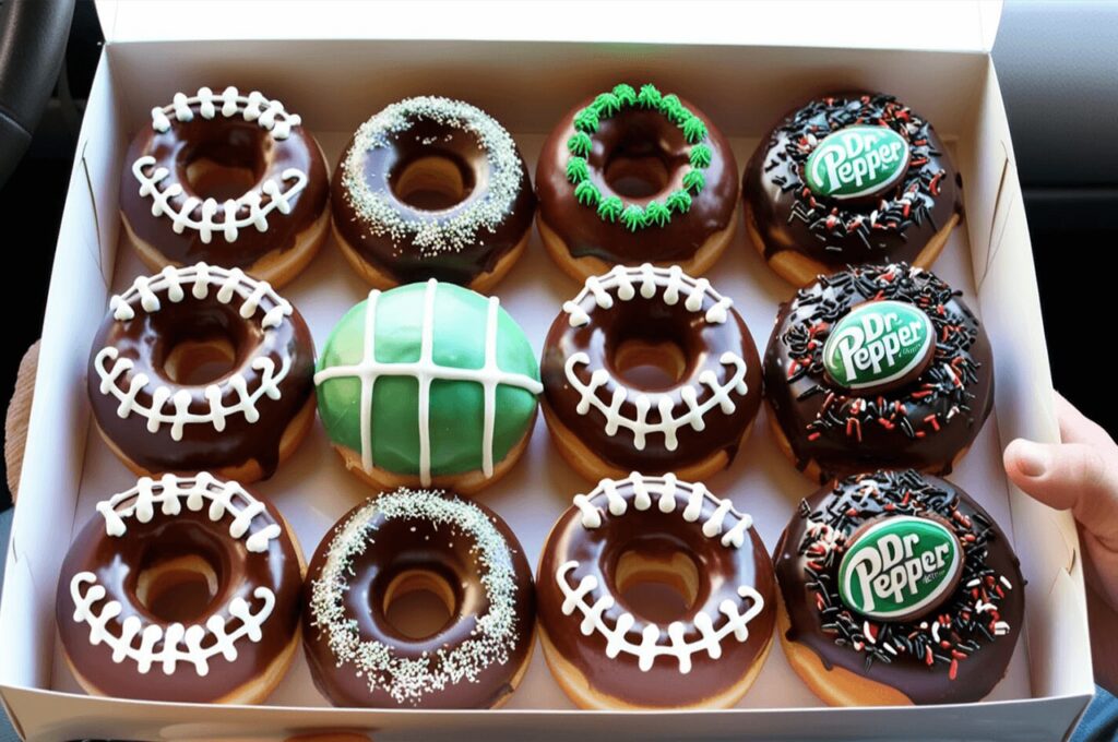 Krispy Kreme and Dr Pepper