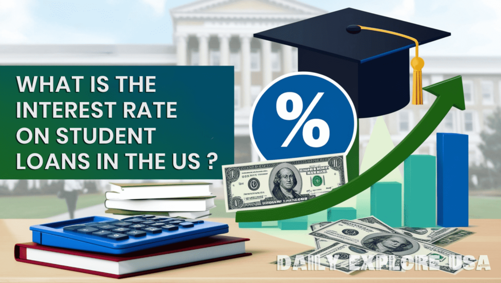 What is the interest rate on student loans in the US