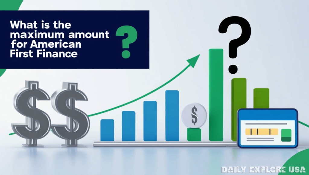 What is the maximum amount for American First Finance