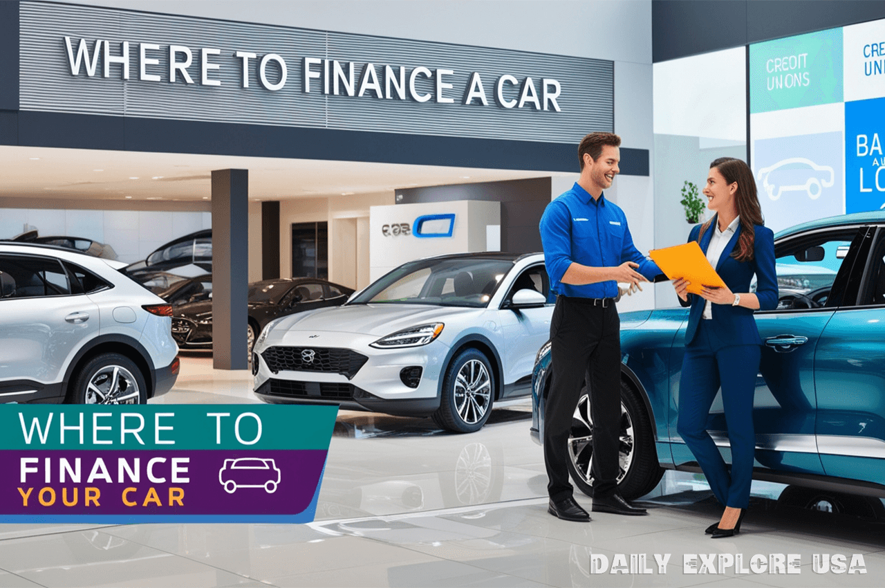 Where to finance a car