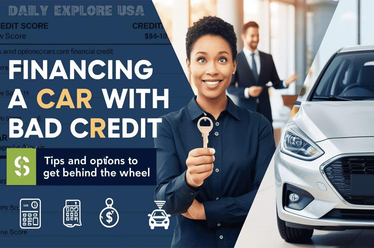 how to finance a car with bad credit